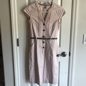 H&M size 4 pink and gray dress
